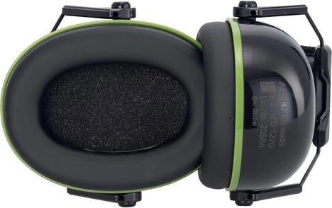 Produktbild Uvex Safety Kapselgehörschutz K10 schwarz, grün SNR 30 dB Grösse L, M, S (1 x)
