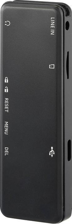 Actual product image Renkforce RF-DVR-E36 Digitales Diktiergerät Aufzeichnungsdauer (max.) 70 h Schwa (8 GB)