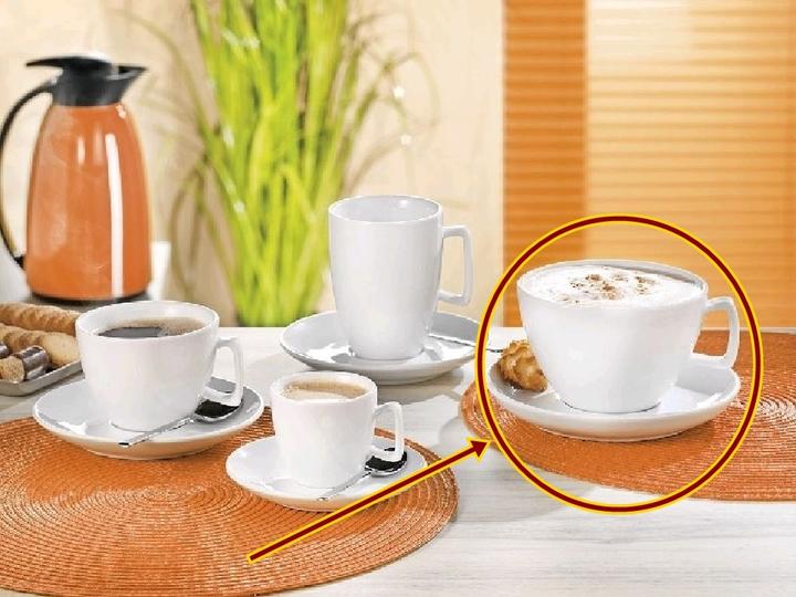 Produktbild Esmeyer Milchkaffee-Tasse Set 6Stk. (400 ml, 6x)