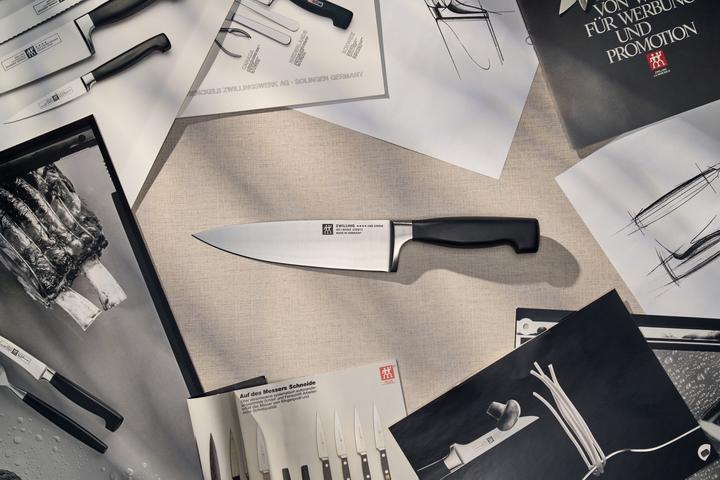 Produktbild Zwilling Vier Sterne *40 Jahre* Kochmesser, 180 mm (18 cm)