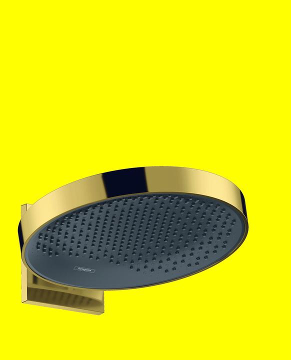 Actual product image hansgrohe Rainfinity overhead shower 360 (polished gold optic) (1 Beam type, 21 l/min)