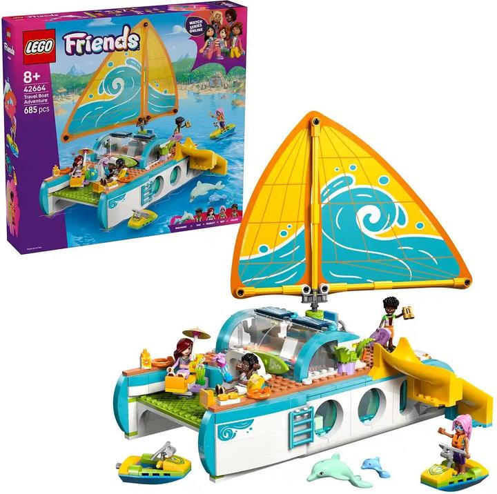 Image du produit LEGO 42664 ® FRIENDS Aventure en voilier (42664, LEGO Friends)