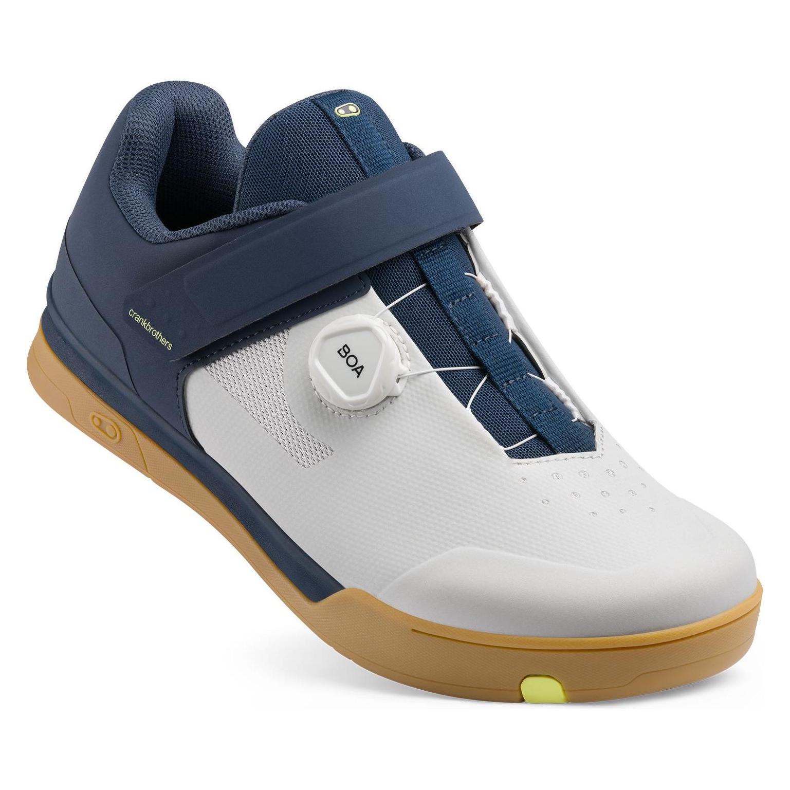 Crankbrothers, Mannen, Fietsschoenen, Mallet Schuh, Boa, Navy/grey/gum, 45 (Eu) 11.5 (Us) (45), Blauw
