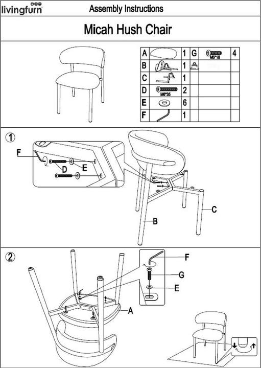 Image du produit Livingfurn Chairs