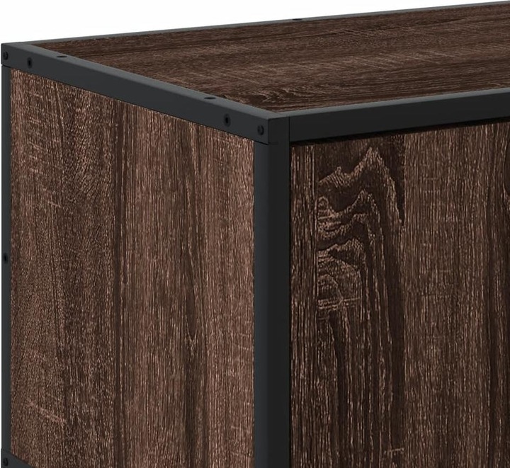 Image du produit VidaXL Meuble TV Lowboard Meuble TV Table de télévision brun imitation chêne (210 x 35 x 41 cm)