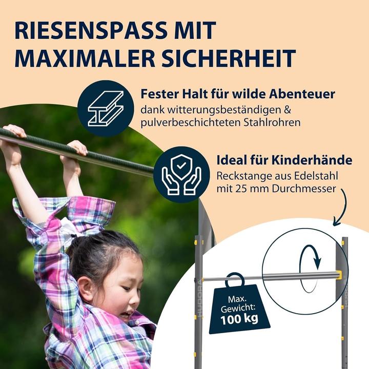 Actual product image Hudora Fabian Pro Single Gymnastics Bar