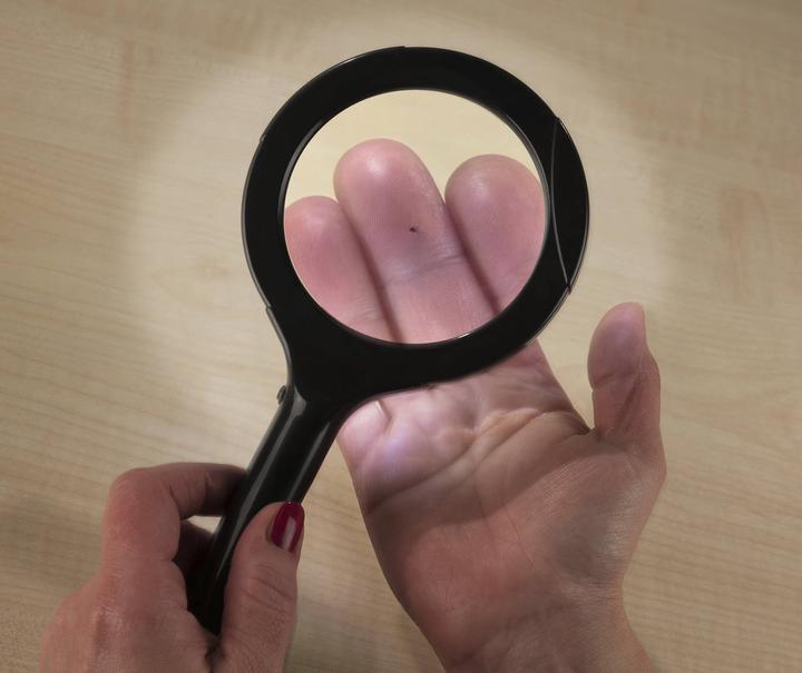 Produktbild Westfalia Vergrösserungs-Lupe mit 15 LEDs, Schwarz