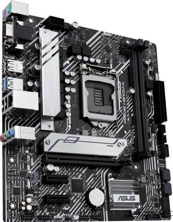 Produktbild ASUS PRIME H510M-A Moederbord Socket Intel 1200 Vormfactor Micro-ATX Moederbord (LGA 1200, Intel H510, mATX)