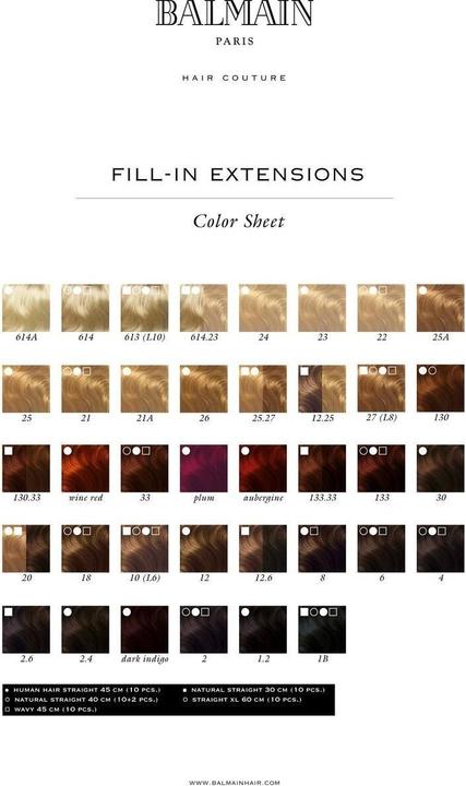 Produktbild Balmain Couleurs Couture (7.6 Rotblond)