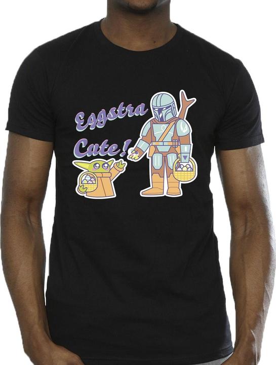 Produktbild Star Wars The Mandalorian Eggstra Cute Grogu TShirt (4XL)