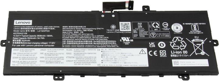 Lenovo L21M4PD0 (4 Zellen, 3608 mAh)