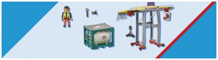 Actual product image Playmobil 70770 Gantry crane with containers (70770, Playmobil City Action)