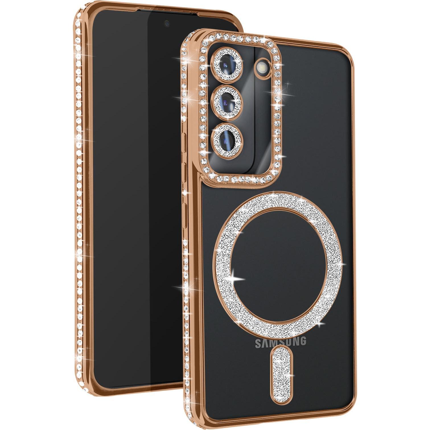 Avizar Glamor Guard Case (Samsung Galaxy S23), Smartphone Hülle, Gelb