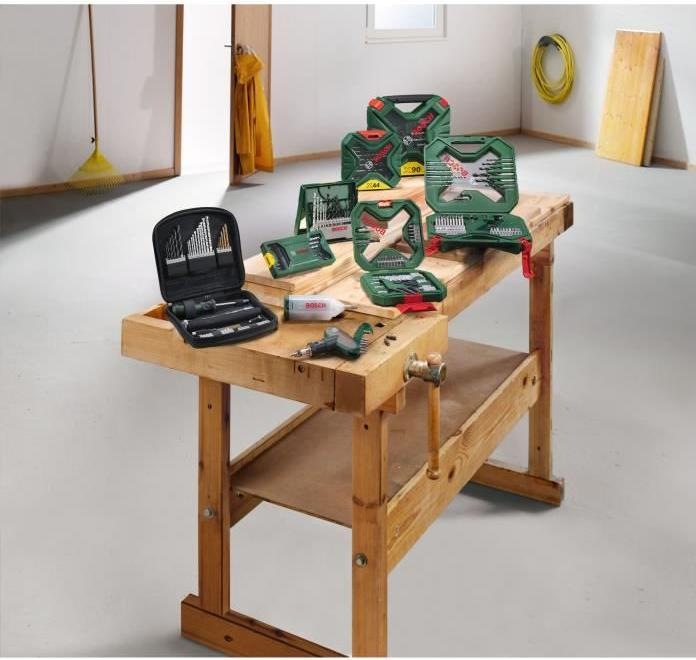 Image du produit Bosch Zubehör X - Line Jeu de forets et d'embouts classiques 34 pièces (5 mm, 6 mm, 7 mm, 8 mm, 4 mm, 3 mm, 2 mm, 5,5 mm)