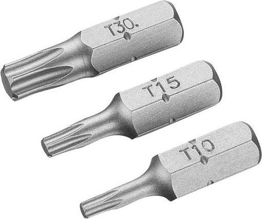 Produktbild MGA IRWIN KOŃCÓWKI kpl. 3szt. 25 mm T10, T15 I T30 W BLISTRZE (25mm)
