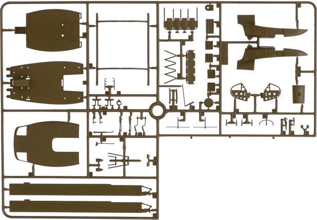 Actual product image Italeri UH-1D Slick