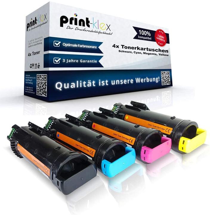 Actual product image Print-Klex 4x Compatible toner cartridges