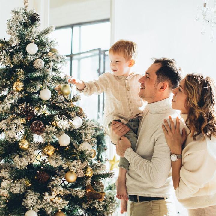 Produktbild Hermex Weihnachtsbaumdecke Tannenbaum-Teppich Christbaum-Rock Baumrock-Matte (1 -teilig)