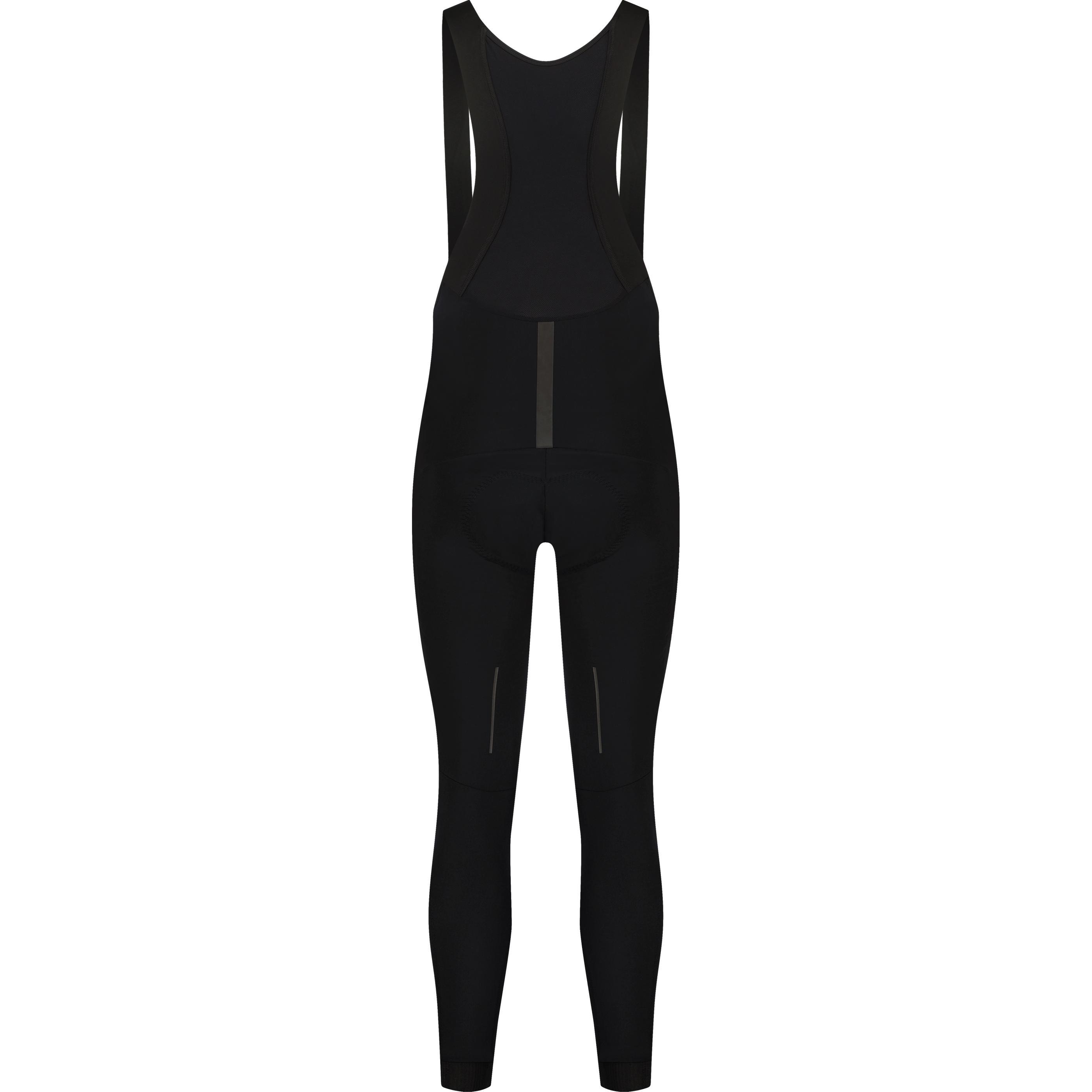 Thumbnail - Shimano, Herren, Velohosen, S-PHYRE Wind Bib Tights BLACK L (L), Schwarz, L
