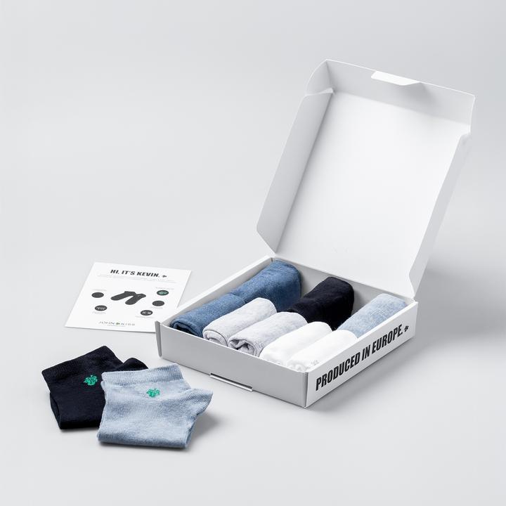 Produktbild John Kiss Kevin 10er Box Sneaker Socken (10er Pack, 39 - 42)