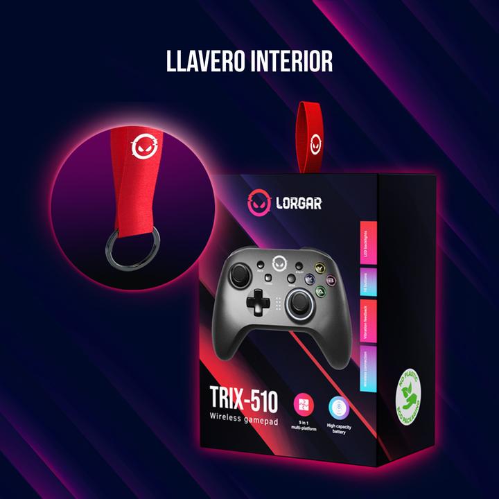 Immagine prodotto Lorgar Gamepad GP510 Android/Nintendo/PC/PS3 Senza fili (PC, Android, PS3, Switch)