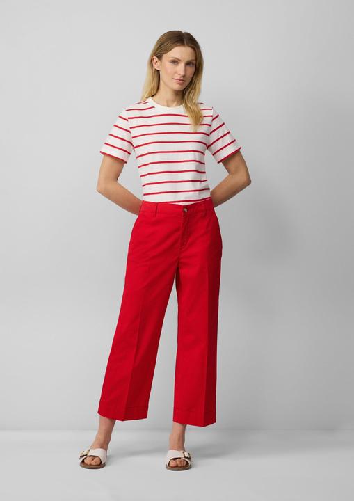 Actual product image S.Oliver Hose High-Rise-Culotte aus Baumwollstretch mit Bügelfalten (42)
