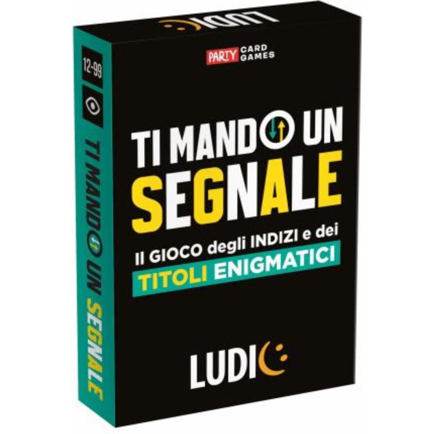 Headup Games, Biglietto di auguri + Carta da lettere, Party Cards Ti Mando un Segnale