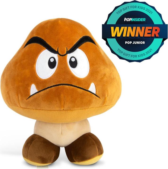 Actual product image Nintendo Super Mario plush: Goomba (40cm) (Club Mocchi-Mocchi) (35 cm)