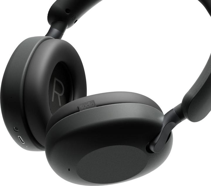 Actual product image Sudio Casque Arceau Bluetooth Anc Premium K2pro Noir (ANC, 65 h, Wireless)