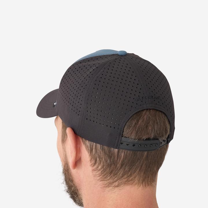 Produktbild Caperlan Fishing cap 500 - Water-repellent Blue and Black (One Size)