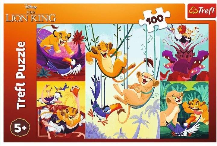 Actual product image Trefl Puzzle 100 - Lion King (100 pieces)