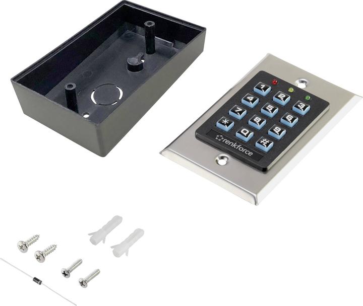 Actual product image Renkforce 1-channel multifunction code lock (Electronic numerical code)