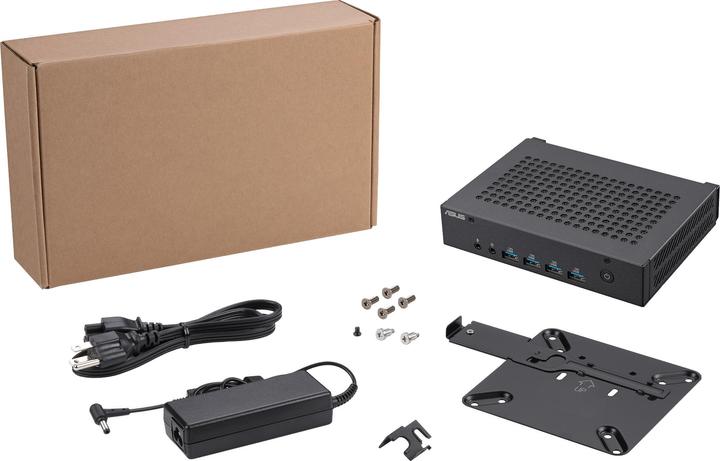 Actual product image ASUS PC PN43-SN100AD Intel N100 Black (Intel N100)