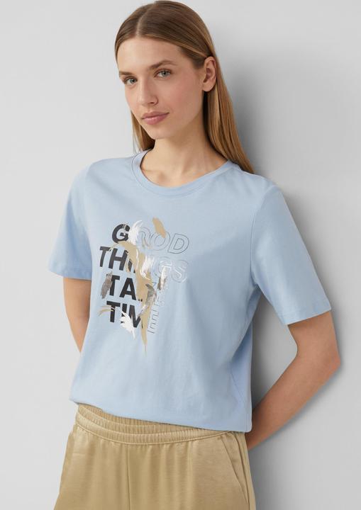 Produktbild S.Oliver T-Shirt Jerseyshirt aus Baumwolle mit Stickerei (38)
