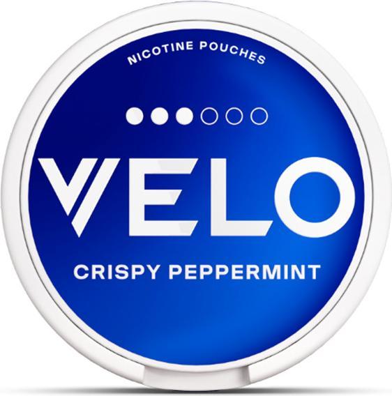 Velo Crispy Peppermint Slim (Nicotine Pouches, 14 mg)