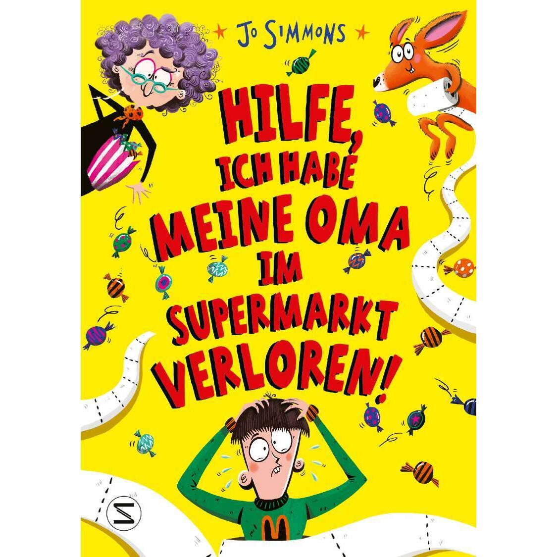 Hilfe, ich habe meine Oma im Supermarkt verloren!, Kinderbücher von Jo Simmons, Johanna Wais, Nathan Reed