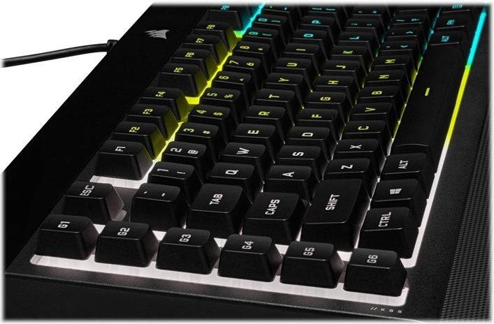 Produktbild Corsair K55 RGB Pro (US, Kabelgebunden)