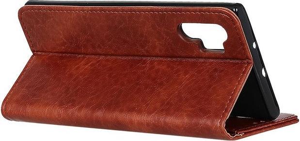 Immagine prodotto MU Classic Crazy Horse V serie di copertine di libri in pelle (Realme XT)