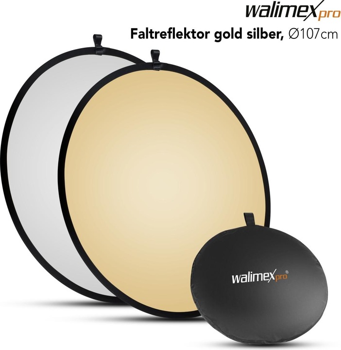 Produktbild Walimex Faltreflektor pro 107cm (Faltreflektor, 107 cm)