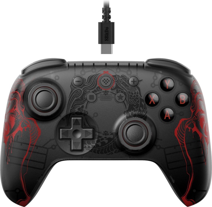 Immagine prodotto 8bitdo Pad Ultimate 2C cablato nero Mito Wukong (PC)