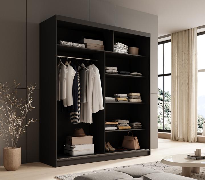 Actual product image ADRK Furniture Schiebetürenschrank mit Spiegel Nico 180