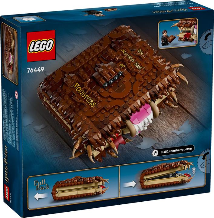 Actual product image LEGO Beissendes Monsterbuch der Monster (76449, LEGO Harry Potter)