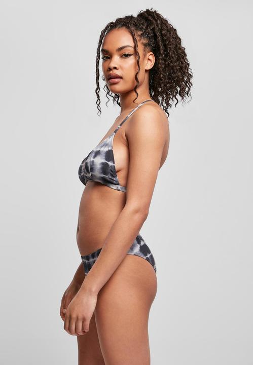 Actual product image Urban Classics Ladies Tie Dye Triangle Back Bikini - 15629 (L)