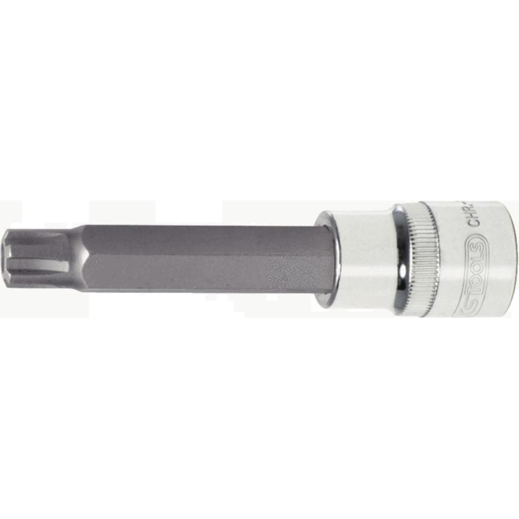KS Tools, Steckschlüssel + Stecknuss, 1/2" CHROMEplus Bit-Stecknuss lang