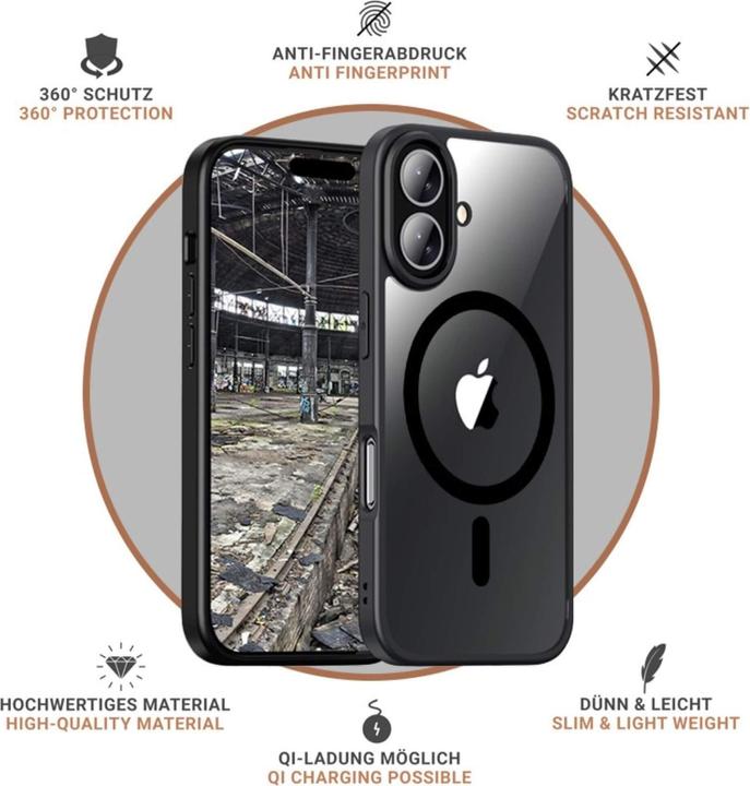 Actual product image JT Berlin BackCase Pankow Hybrid MagSafe (Apple iPhone 16 Plus)