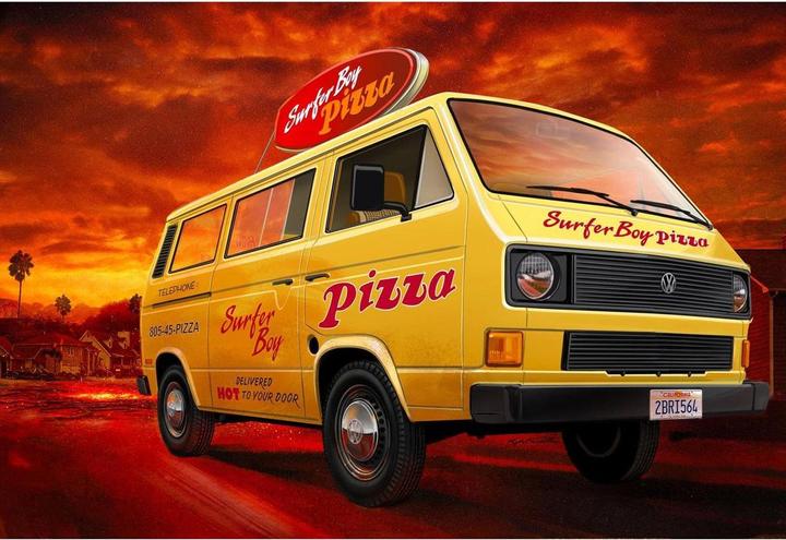 Actual product image Revell Stranger Things VW T3 Bus Surfer Boy