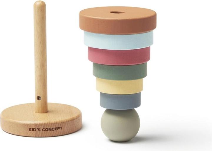 Actual product image Kids Concept Stacking rings EDVIN (1000710)