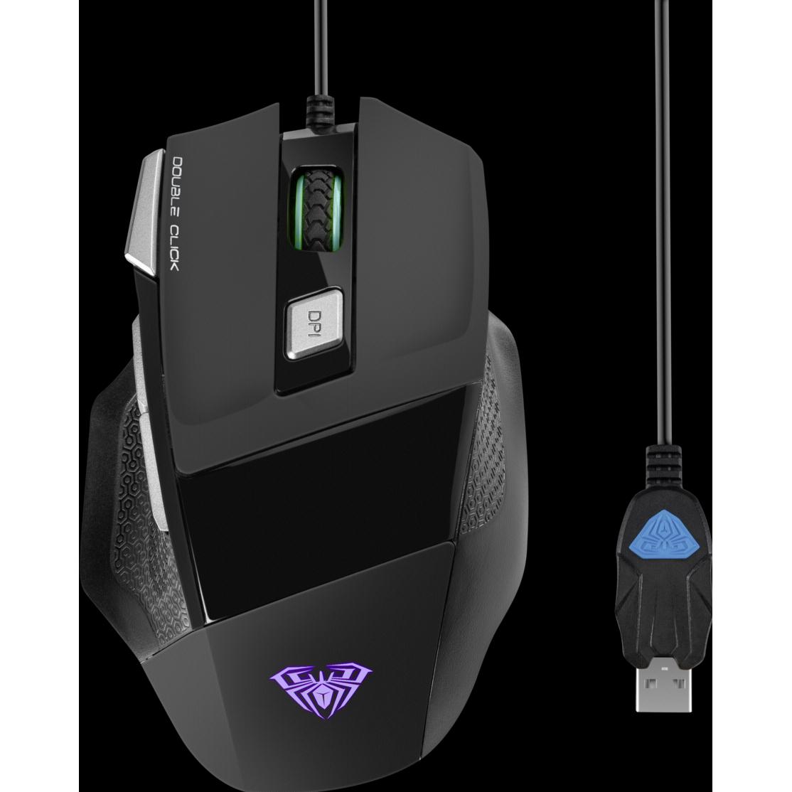 Aula Killing The Soul V2 Gaming mouse (Kabelgebunden), Maus, Schwarz