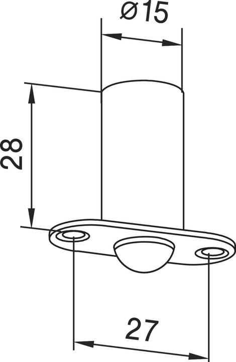 Dormakaba Door catch for sauna doors