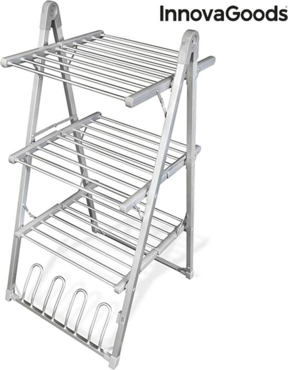 Actual product image InnovaGoods Folding electric clothes horse Verayer (1.40 m)